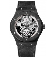 Hublot Classic Fusion Tourbillon Skull 45.00 mm replica watch 505.UC.0170.VR SKULL 